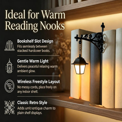 Vintage & Spooky LED Bookshelf Slot Insert Lights
