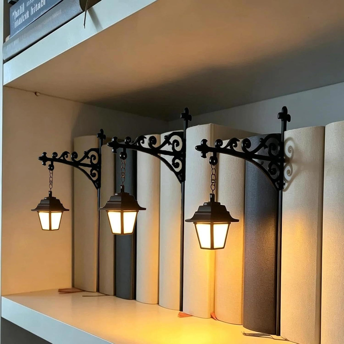 Vintage & Spooky LED Bookshelf Slot Insert Lights