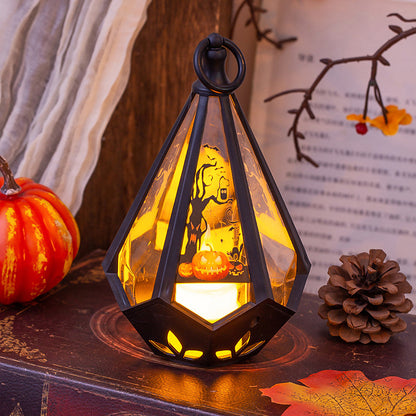 Geometric Halloween LED Crystal Lanterns