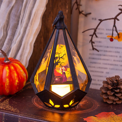 Geometric Halloween LED Crystal Lanterns
