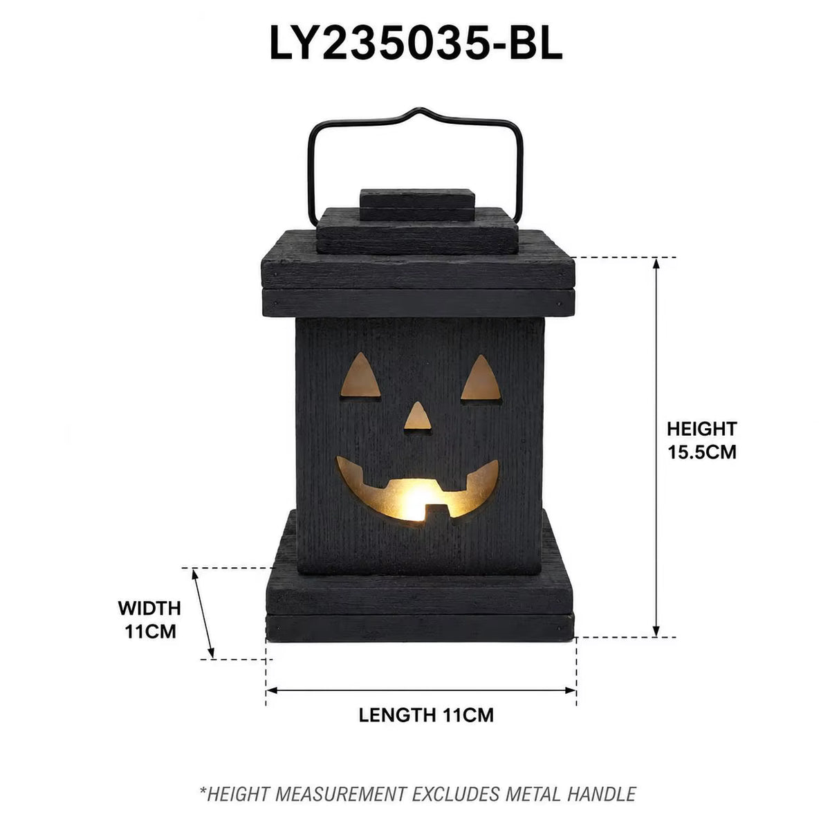 木製ハロウィンパンプキンランタン